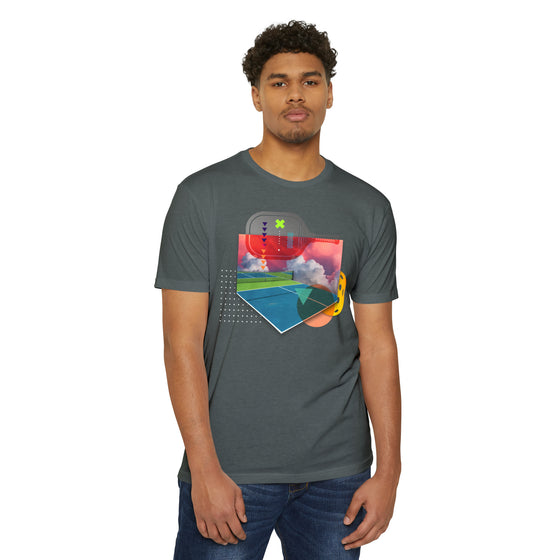 Abstract Pickleball T-Shirt • Men's