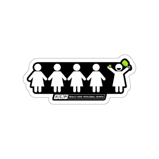 Life Is Better With Pickleball Sticker | Women's