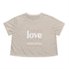 Love Love Love Pickleball Cropped Tee • Women's