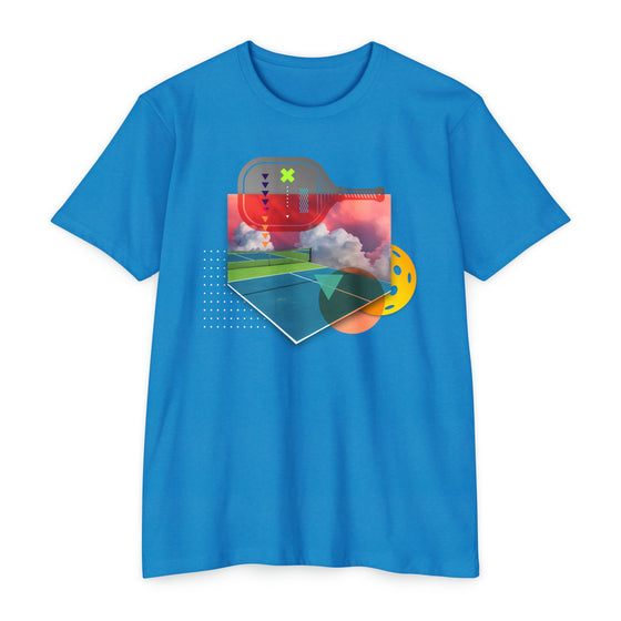 Abstract Pickleball T-Shirt • Men's