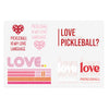 Pickleball Sticker Sheets | Valentine's Edition