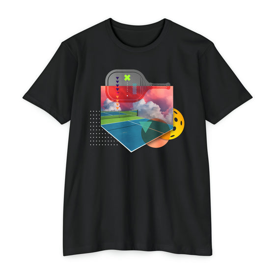 Abstract Pickleball T-Shirt • Men's