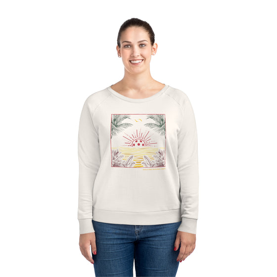 Pickleball Beach Relaxed Fit Sweatshirt • Women's