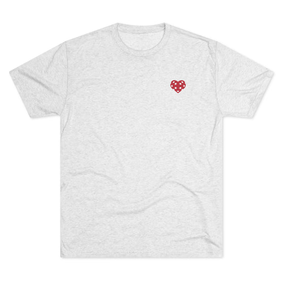 Heather Red Pickleball is My Love Language T-Shirt • Women's