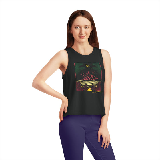 Pickleball Beach Cropped Tank • Women's