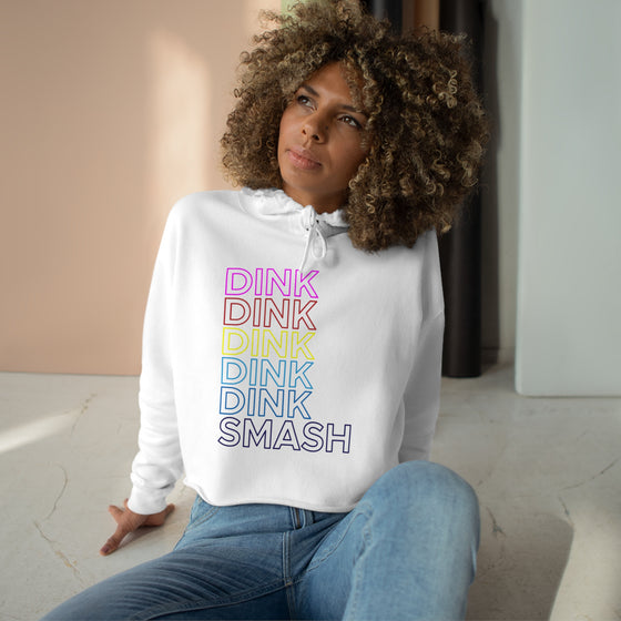 Dink Dink Smash Crop Hoodie • Women's