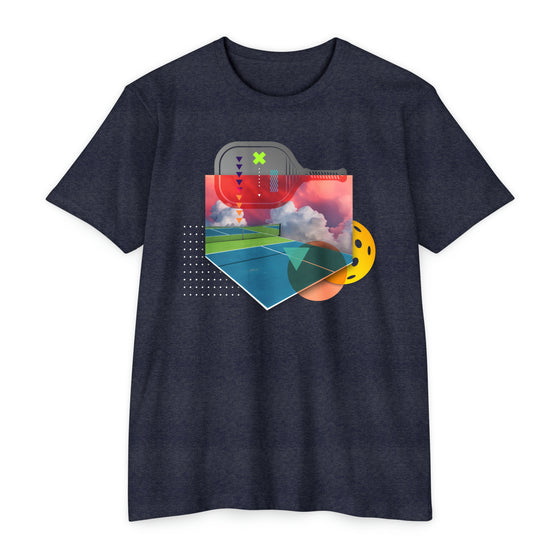 Abstract Pickleball T-Shirt • Men's