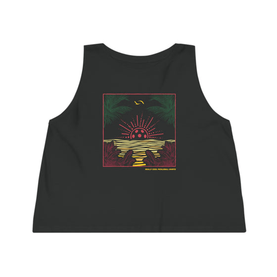 Pickleball Beach Cropped Tank • Women's