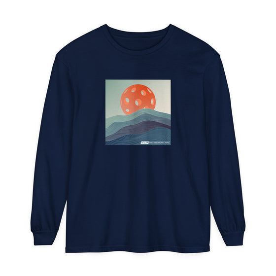 Ocean Sun Pickleball Long Sleeve T-Shirt • Men's